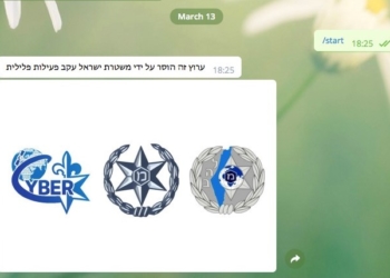 הודעות המשטרה בקבוצות וערוצי טלגראס השבוע