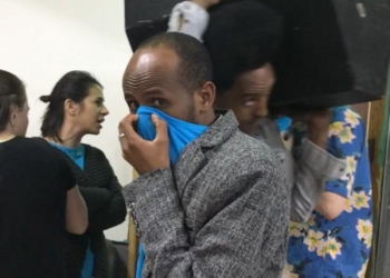 אחד מנפגעי האירוע הערב, במרכז לנשים אריתראיות בתל אביב