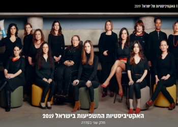 פרויקט האקטיביסטיות של גלובס | קרדיט: צילום מסך גלובס