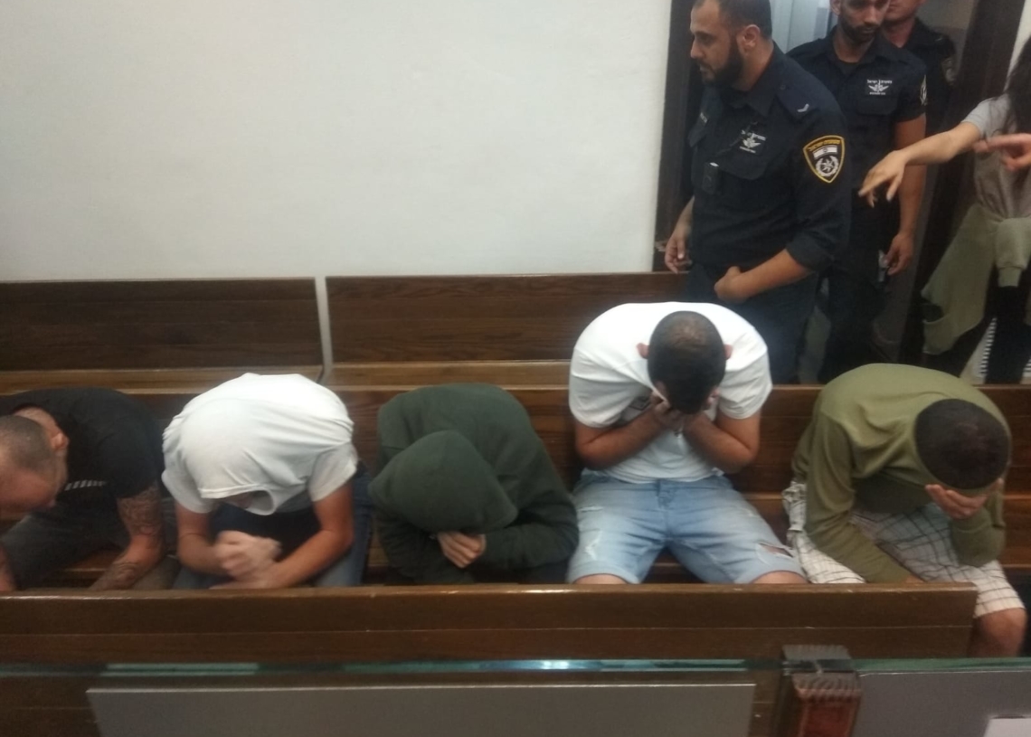 עצורי פרשת הטלגרם  בבית המשפט