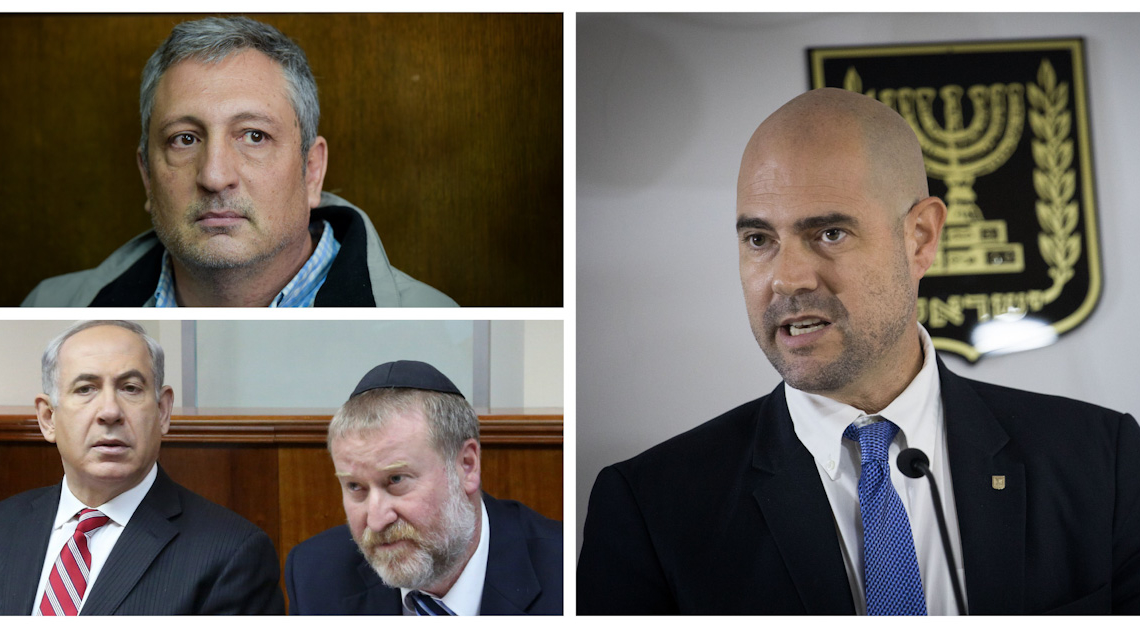 אוחנה, מנדלבליט, ביבי וחפץ | צילום: פלאש90