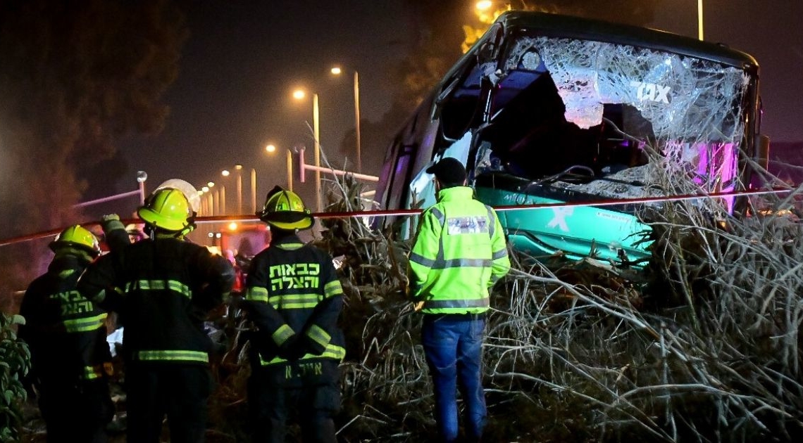 תאונה כביש 40 | צילום: פלאש90