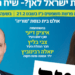 בנט ושקד בכרזת האירוע, שייערך בשבת הקרובה בפתח תקווה