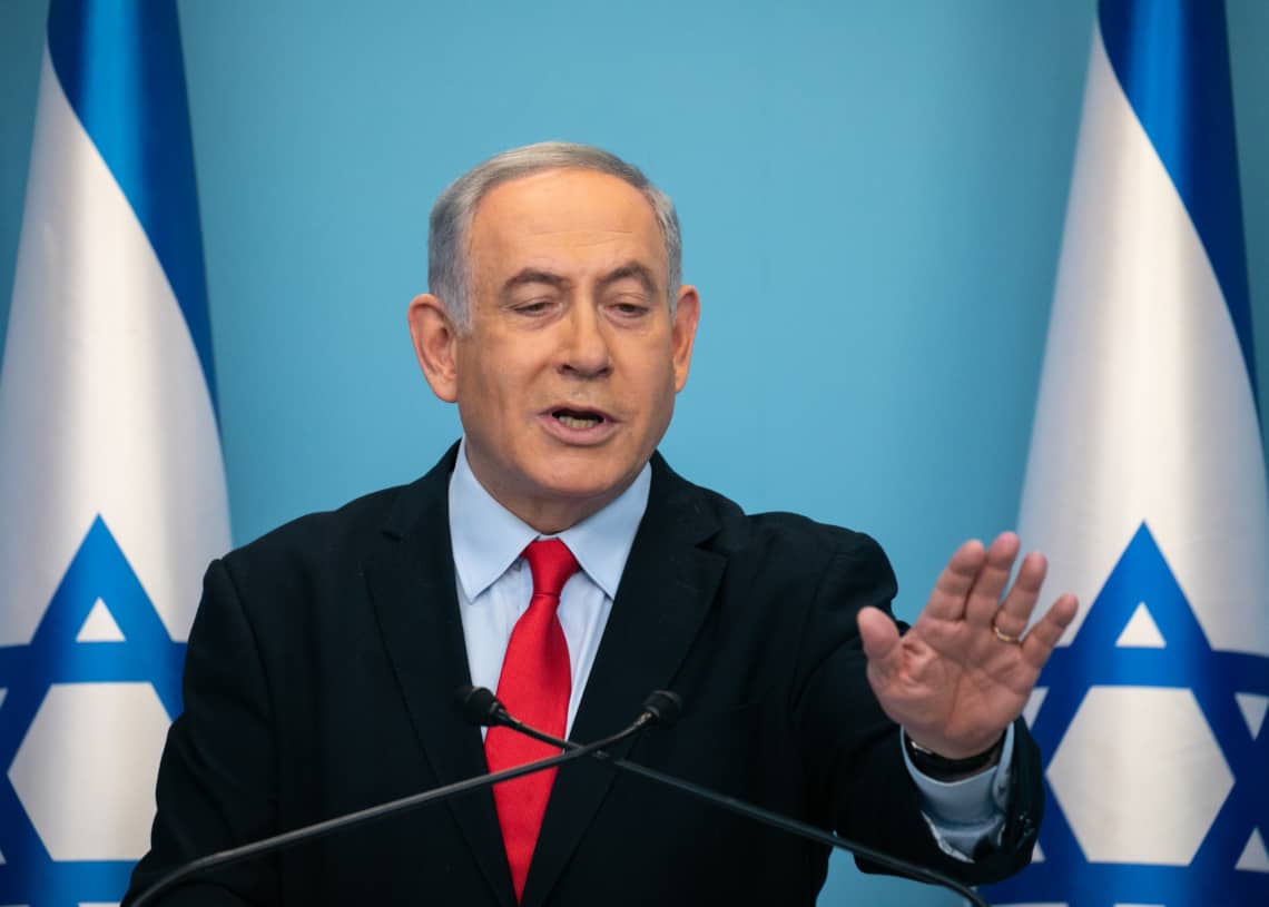 ראש הממשלה בנימין נתניהו | צילום: אוליבייה פיטוסי, פלאש 90