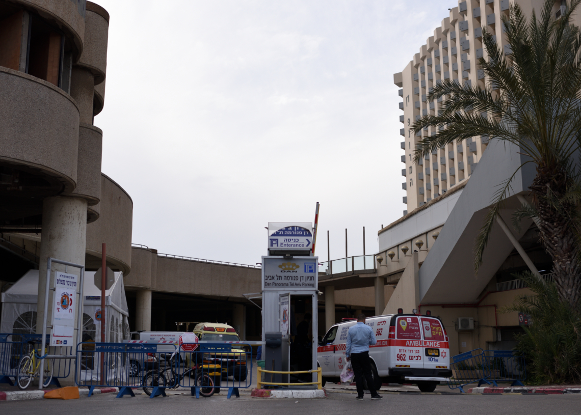 מלון דן פנורמה. "אנשים מרגישים כלואים". | צילום: גילי יערי פלאש 90‎