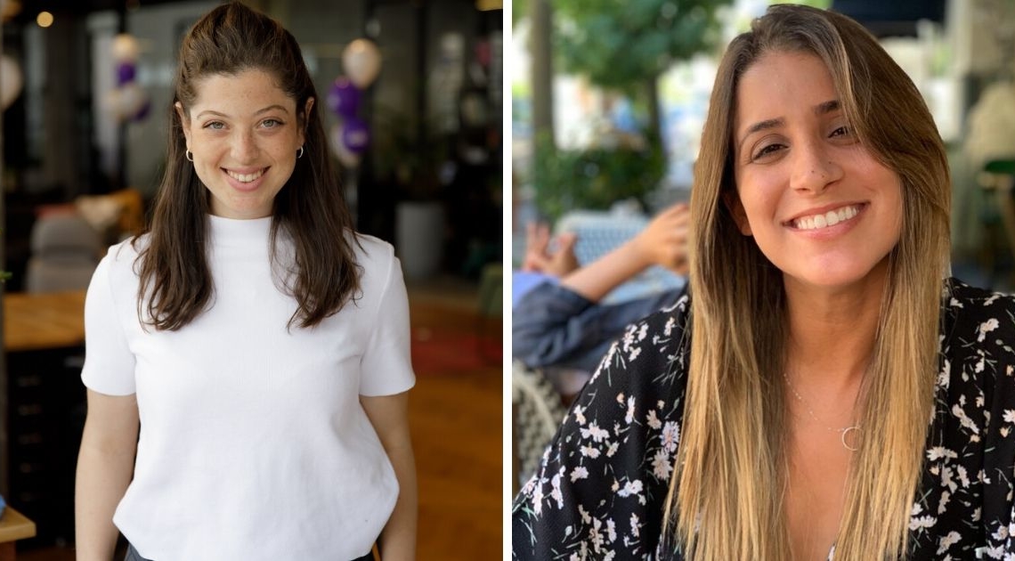 ליאור אבישר (מימין) ומאיה קליין. יישמו את מה שלמדו בהייטק כדי לעזור | צילומים באדיבות המצולמות