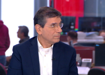 גבי ברבש בחדשות 12. הנחמן שי של מלחמת הקורונה | צילום: צילום מסך חדשות 12