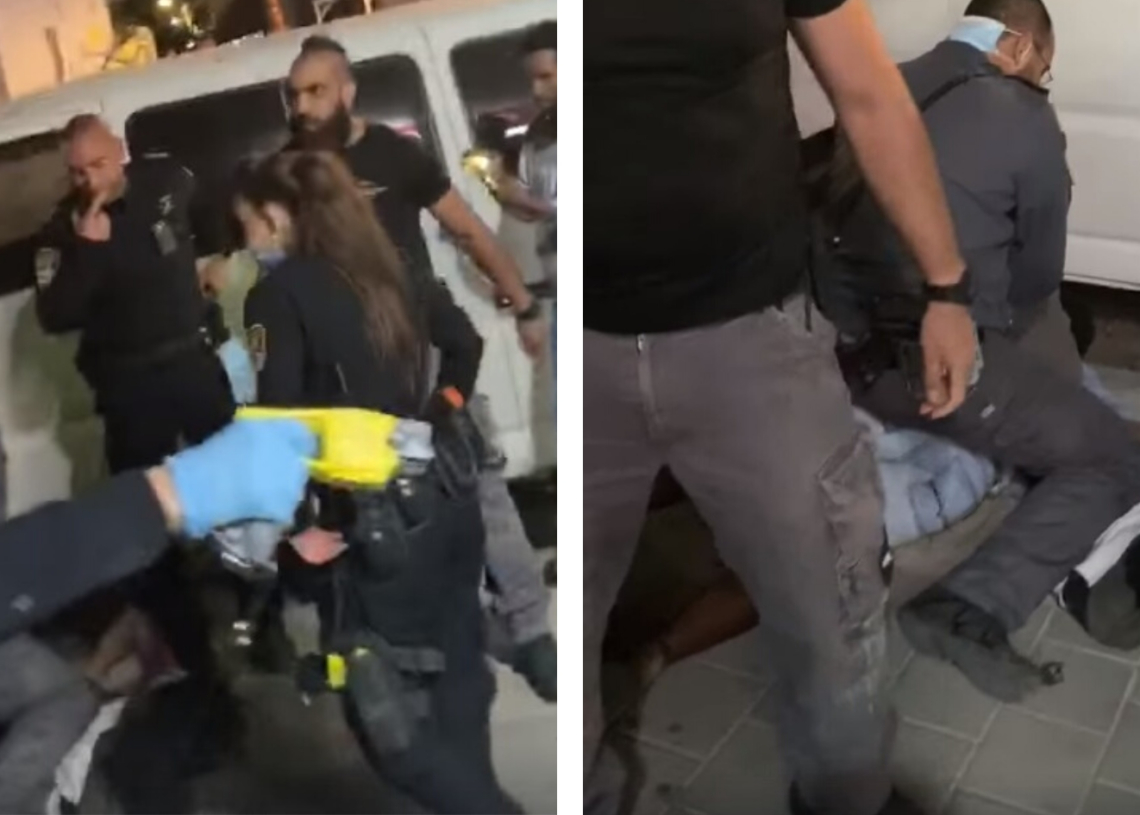 המעצר האלים בדרום תל אביב בשבוע שעבר