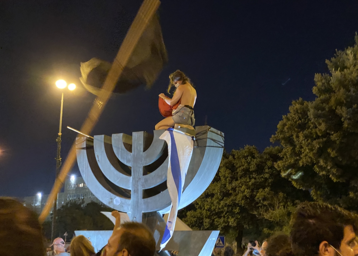 ס' על המנורה השבוע | צילום: דליה מגדל