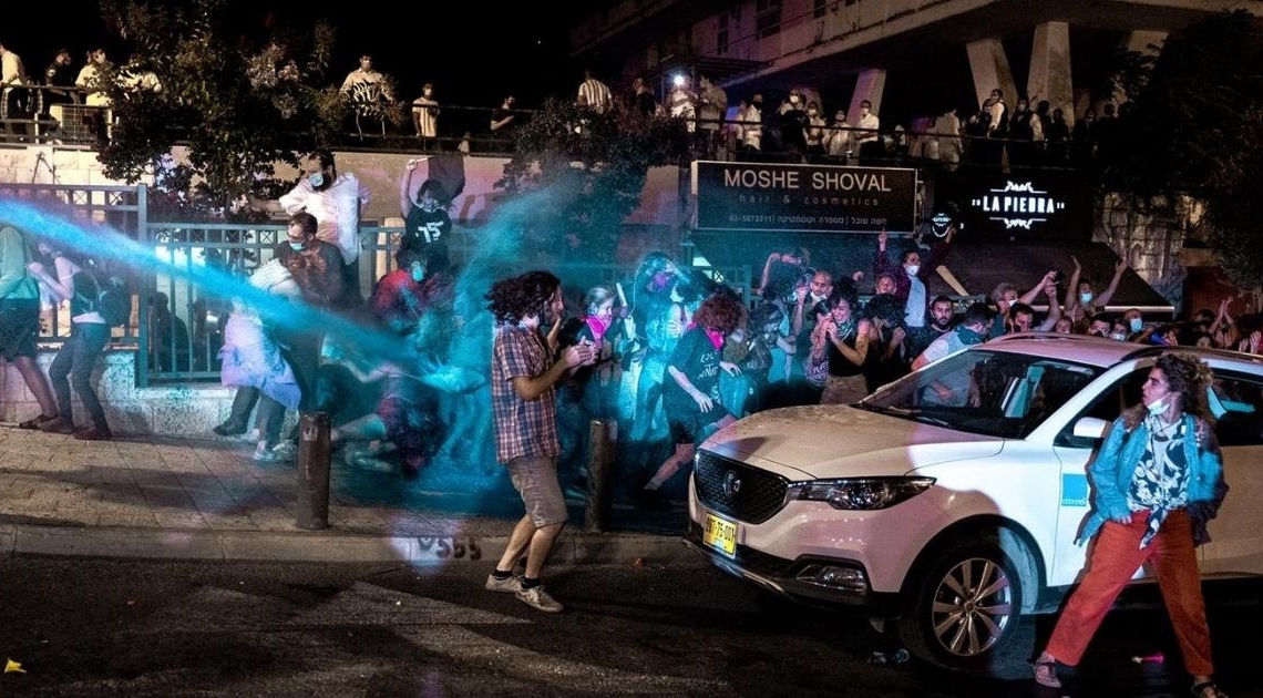 המכתזית בפעולה. צילום: איתי רון