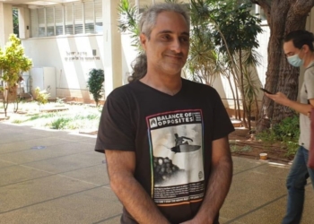 משה פ׳, בבית המשפט היום | צילום: שרון שפורר