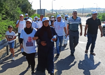 צעדת האמהות לפני שבועיים | צילום: אבי בלכרמן