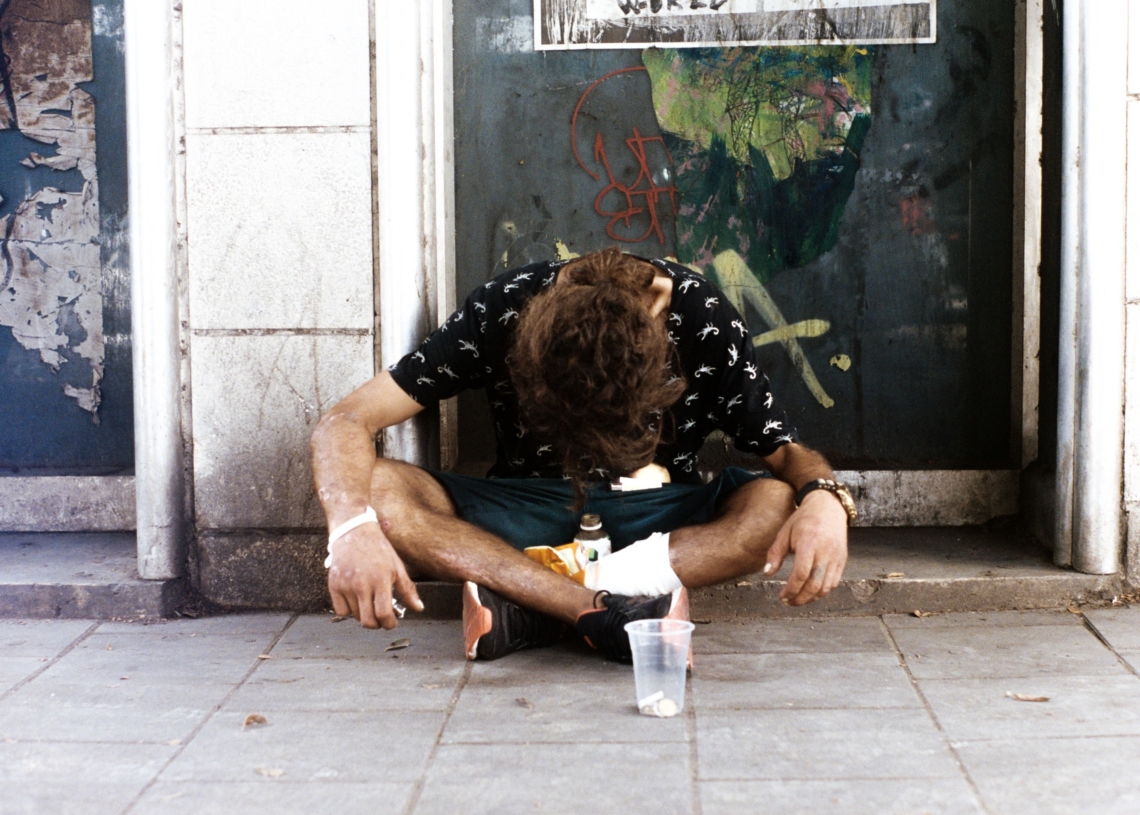 חסר בית בתל אביב | צילום: איתי רון. למצולם אין קשר לכתבה