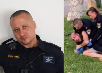 מימין: התקרית בפארק הירקון, והשוטר אנדריי פלנוב