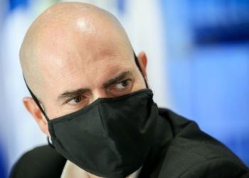 מתעקש לא לחסן. אמיר אוחנה. צילום: דוד כהן, פלאש 90