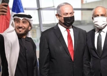 נתניהו בפתיחת הטיסות המסחריות לדובאי | צילום: קובי גדעון, לע"מ