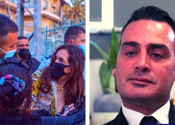 יוני ג'ורנו ושוטרים בשטח (למצולמים אין קשר לכתבה) | צילום מסך, אוליבייה פיטוסי