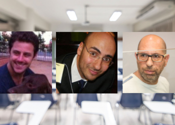 מימין: שמואל שמאי, ליאור בן שלוש ויותם אוקון | צילום שמאול שמאי: רועי אלימה, פלאש 90