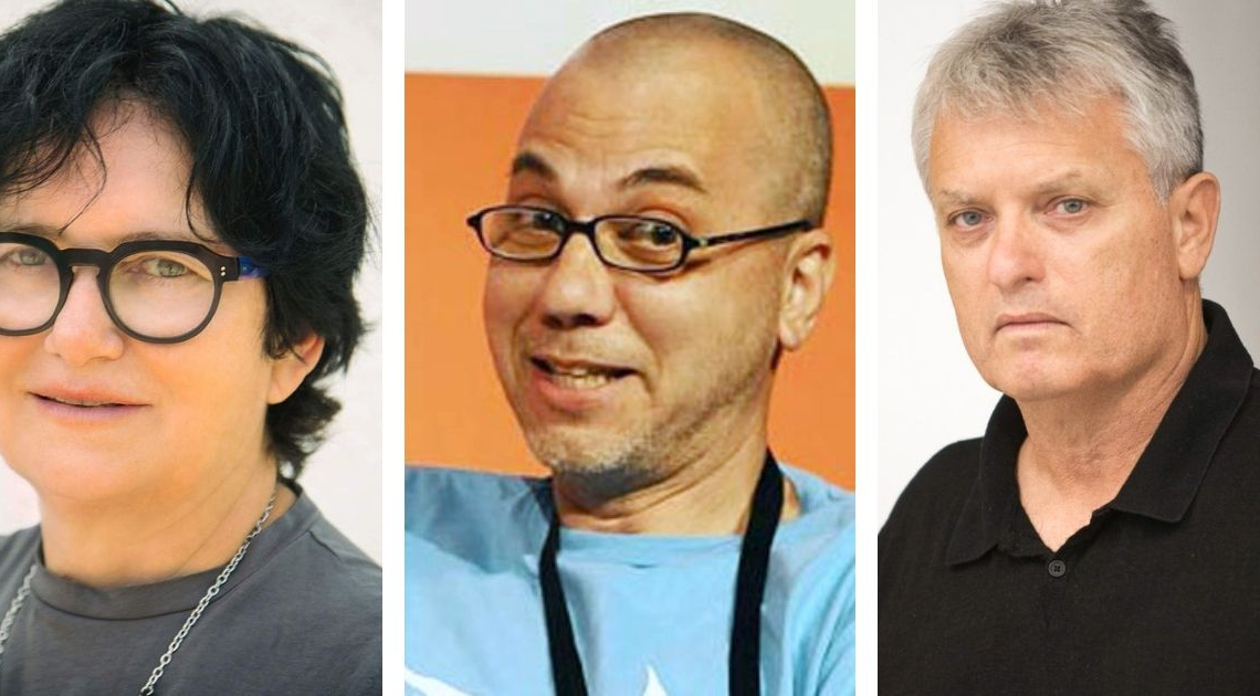 מימין: אילן שילוח, טל רביב, חנה רדו | צילומים: עופר וקנין הארץ, תמר מצפי, ויקיפדיה Ben Umansky (בן אומנסקי)