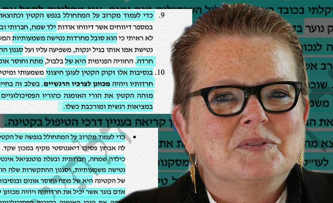 טובה פרי ופסק הדין | צילום: מתוך אתר בתי המשפט