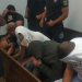 תומר מנוס בבית המשפט (שני משמאל)