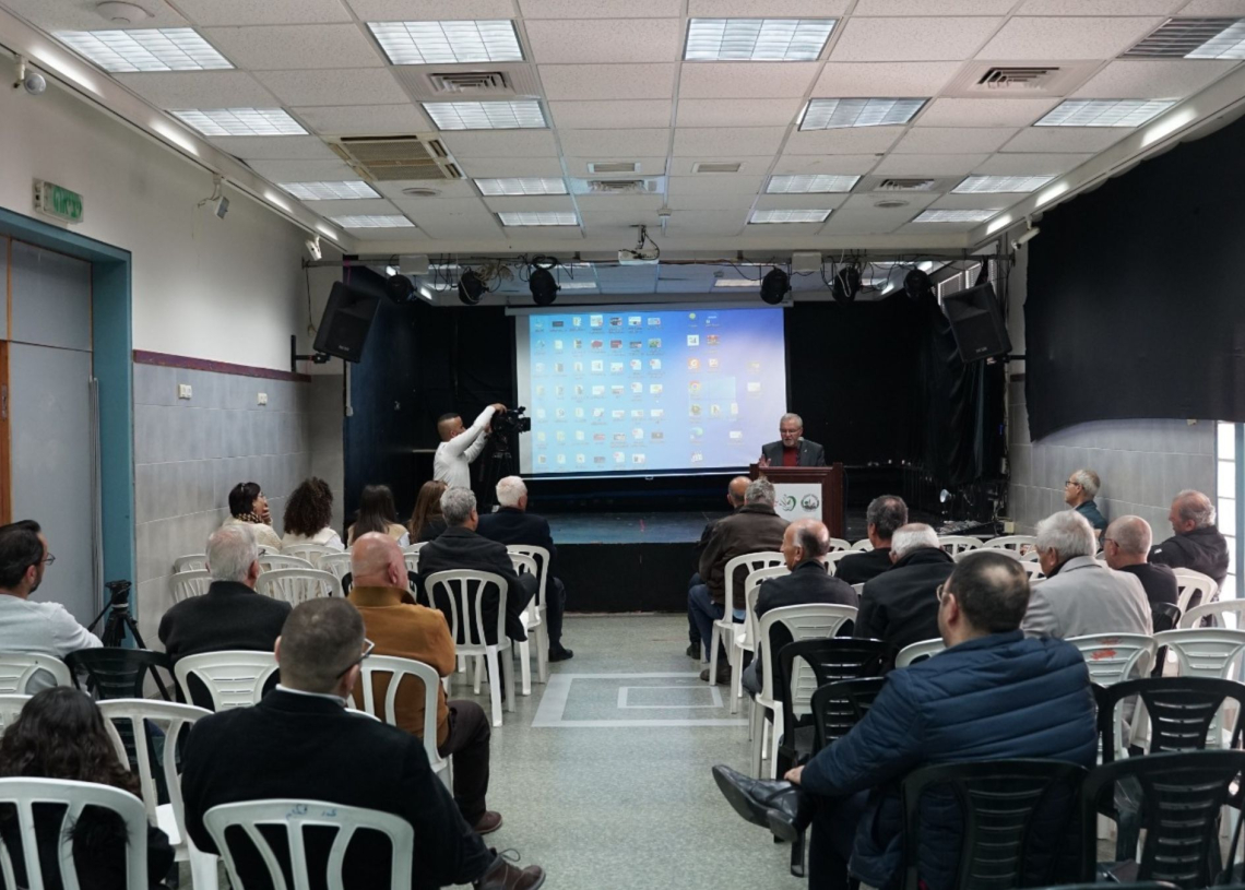 אולם הכנס בטייבה | צילום: איתי רון