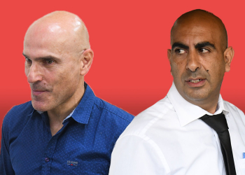 ברק כהן ואפי נווה | צילום: פלאש 90