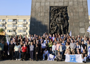 חברי המשלחת לפולין | צילום: דוברות הרשות השופטת