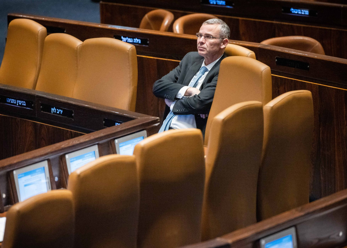 יריב לוין | צילום: יונתן זינדל, פלאש 90