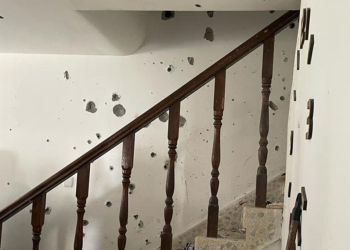 בית שנפגע באופקים | צילום: דוברות העירייה