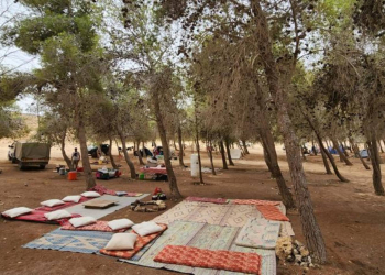 מתחם מסיבת הטבע פסיידק בין ניר-עוז ונירים, עשר דק מחניון רעים בו התקיימה הנובה