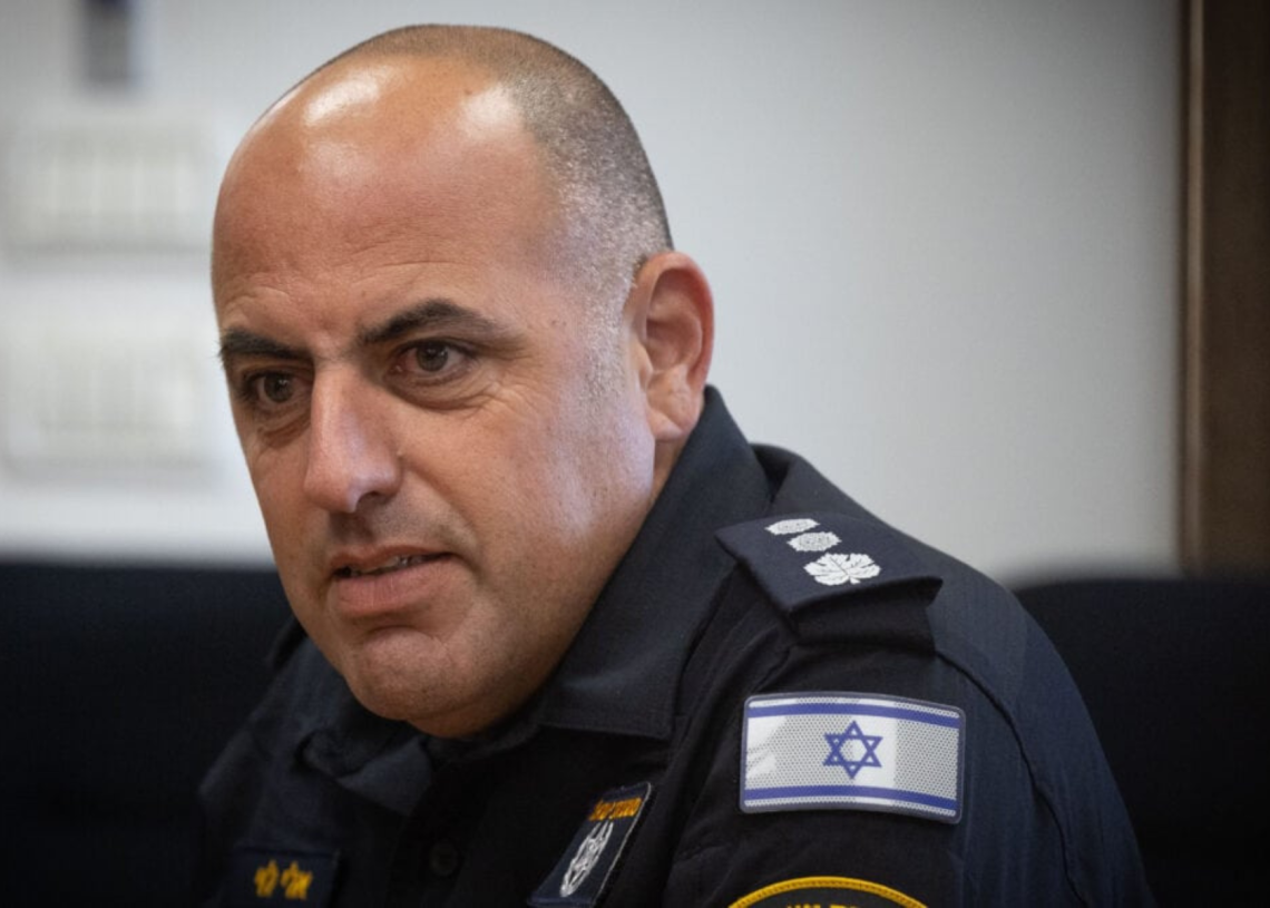 דובר משטרת ישראל (צילום: יונתן זינדל)