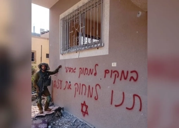 במקום למחוק גרפיטי תנו למחוק את עזה | שימוש לפי סעיף 27 א׳